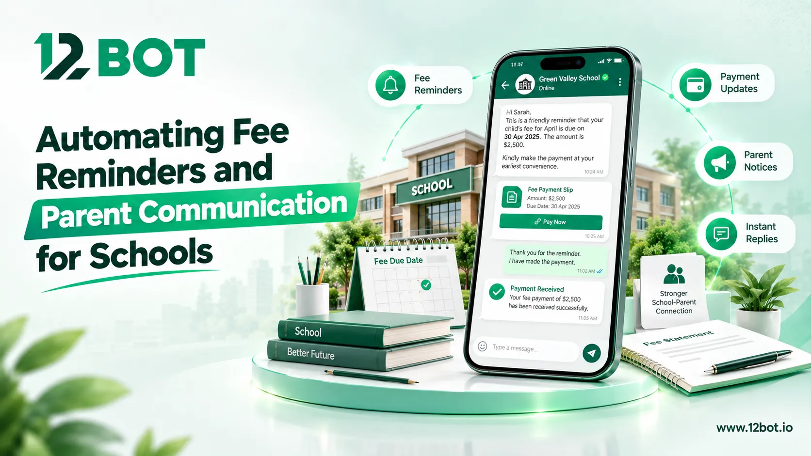 Automating Fee Reminders and Parent Communication for Schools